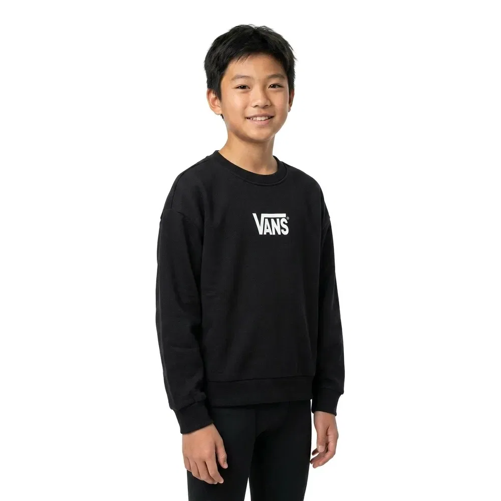 Свитшот Stretch Logo Crew Vans, черный — фото 3