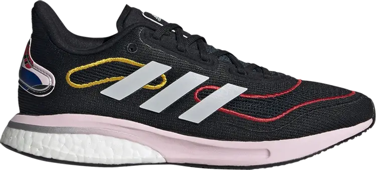 

Кроссовки Adidas Wmns Supernova 'Black Vivid Red', черный