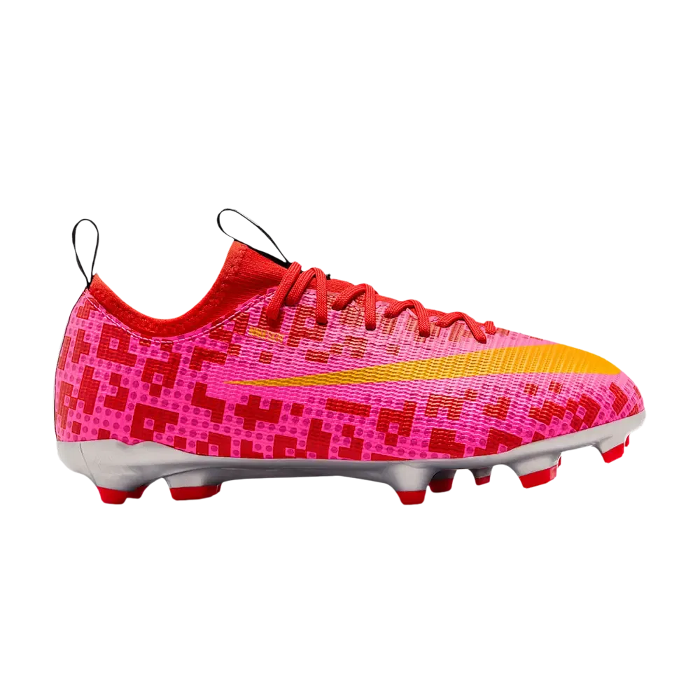 Бутсы LEGO x Nike Jr. Mercurial Vapor Academy GS, розовый