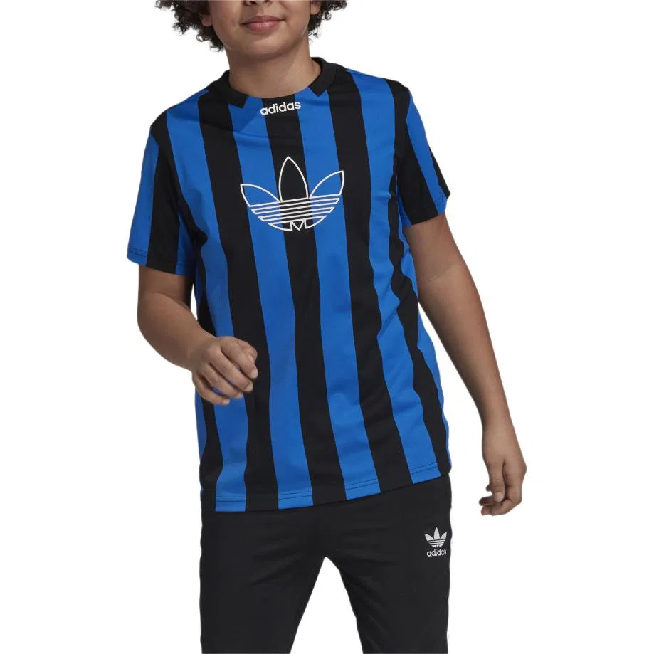 Футболка с принтом Teenagers, Adidas Originals, Black/Blue — фото 4