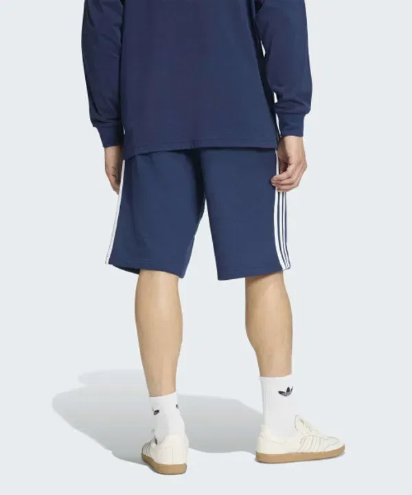 Шорты с 3 полосками, Adidas, ночной индиго — фото 2