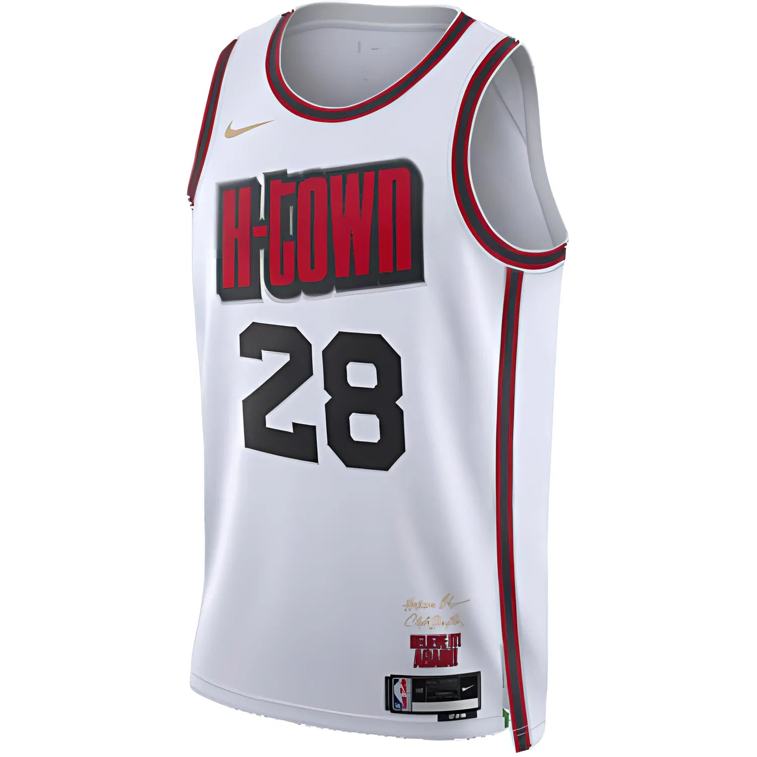 Майка баскетбольная Alperen Şengün Houston Rockets City Edition Nike, White