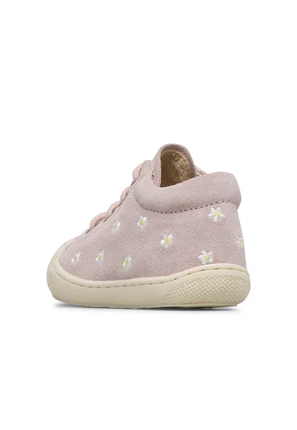 Ботинки кожаные Baby shoes Naturino, Puderosa, пудрово-розовый — фото 4