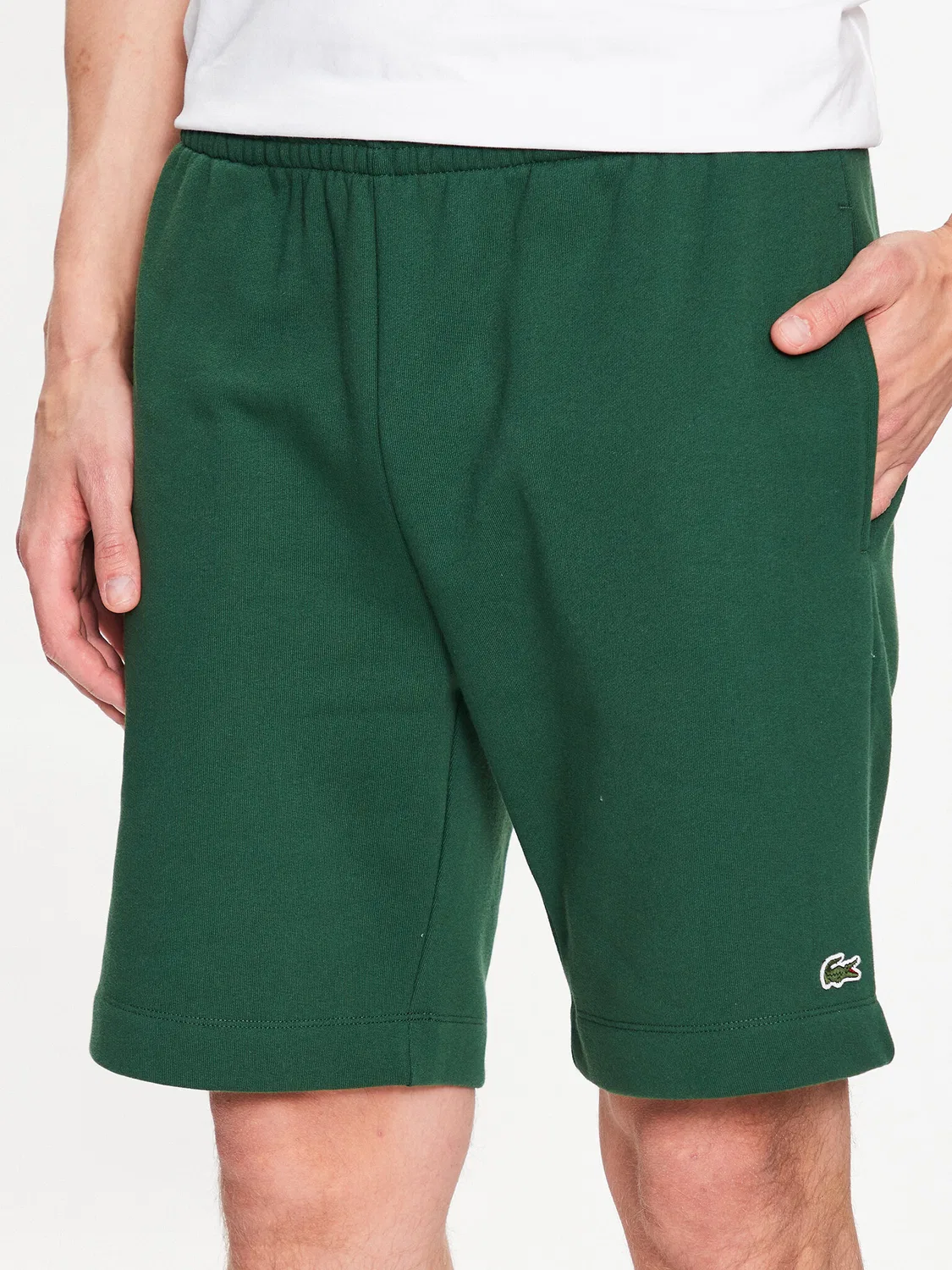 Мужские спортивные шорты стандартного кроя Lacoste, зеленый