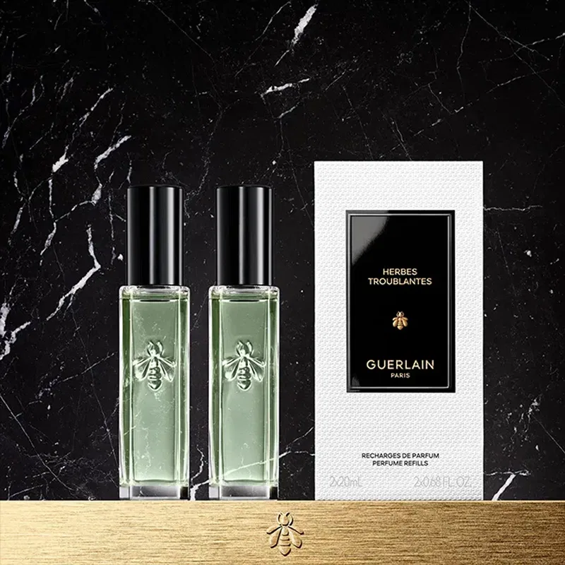 Набор пробников парфюмерной воды Cold And Refreshing Grass, GUERLAIN, 20 мл x 2, Lemon Orange Blossom, Floral Fruity — фото 2