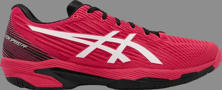 

Кроссовки solution speed ff 2 'electric red' Asics, красный