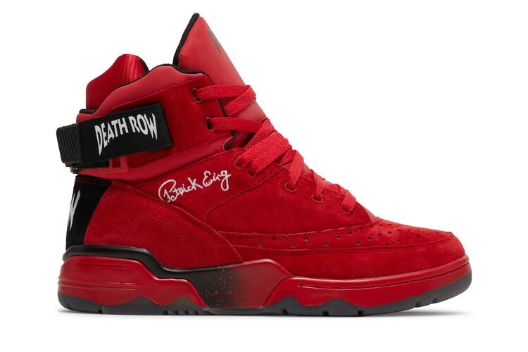 

Кроссовки Ewing Death Row Records x 33 High Red, красный