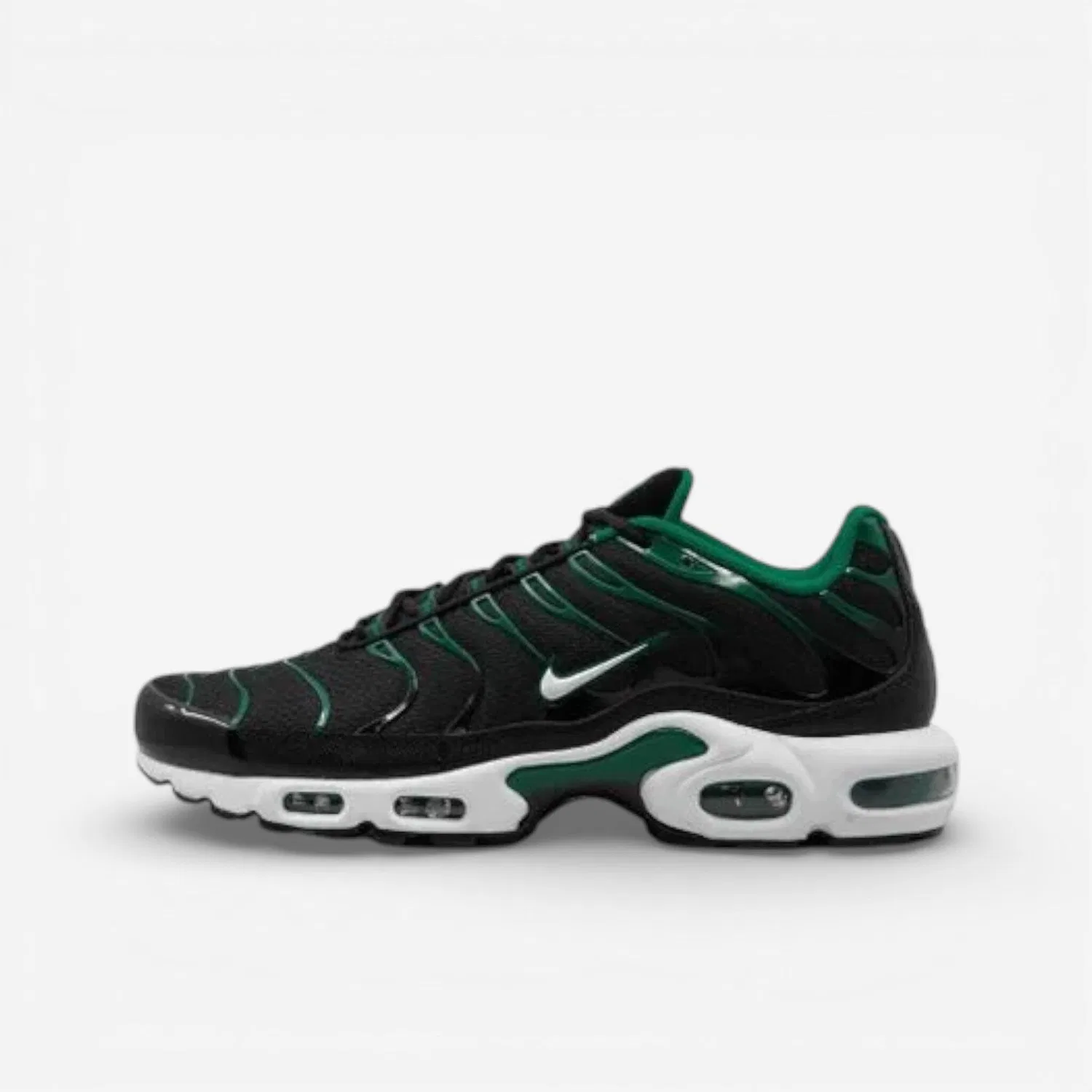 Детские кроссовки с амортизацией Nike Air Max Plus Black Malachite, Schwarz — фото 2