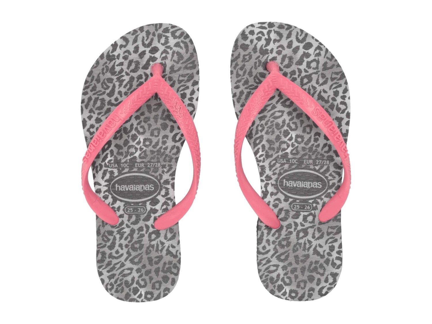 

Сандалии Havaianas Kids, Slim Leopard Flip-Flop