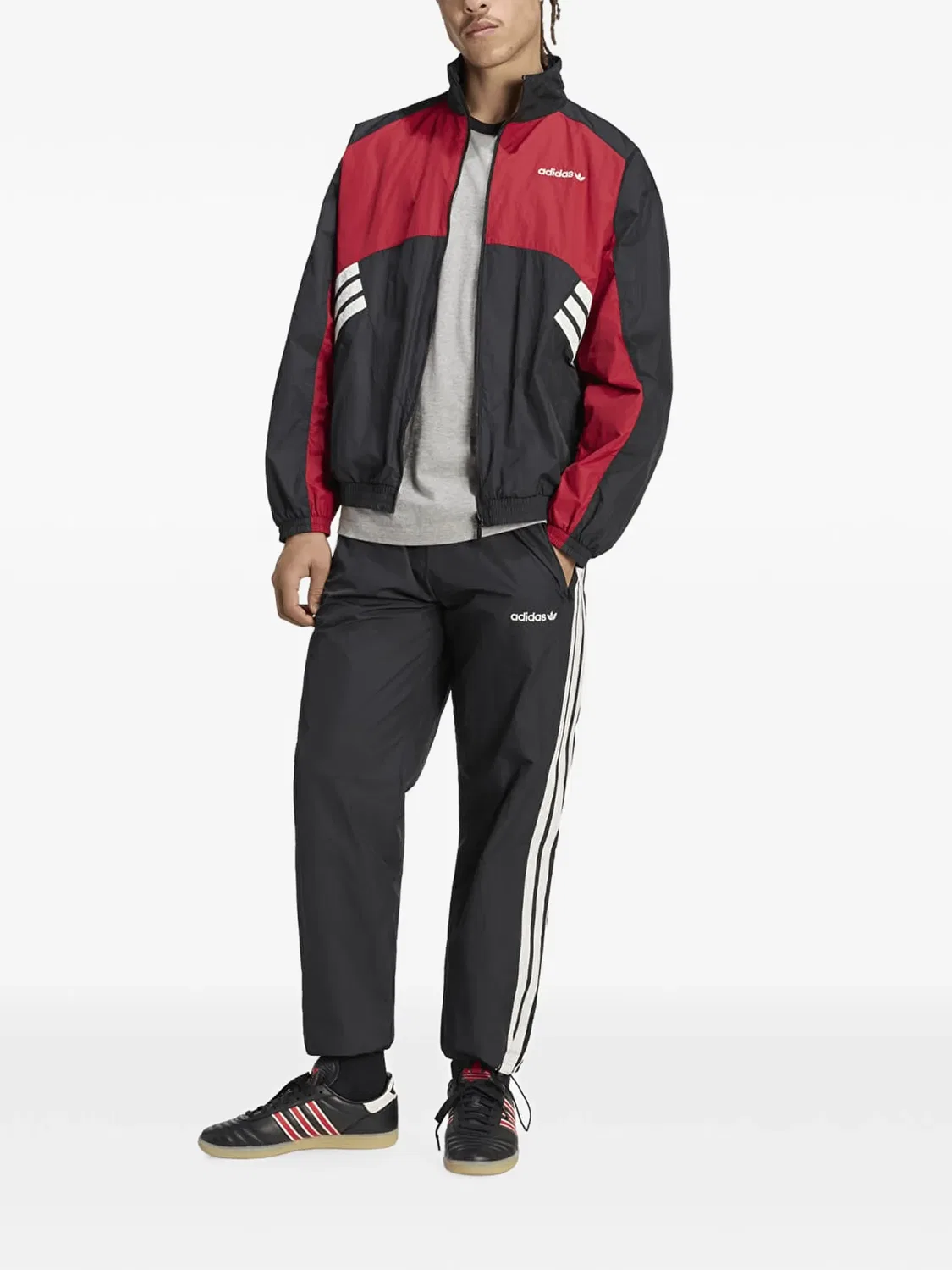 Олимпийка Munich 93 черная Adidas, черный