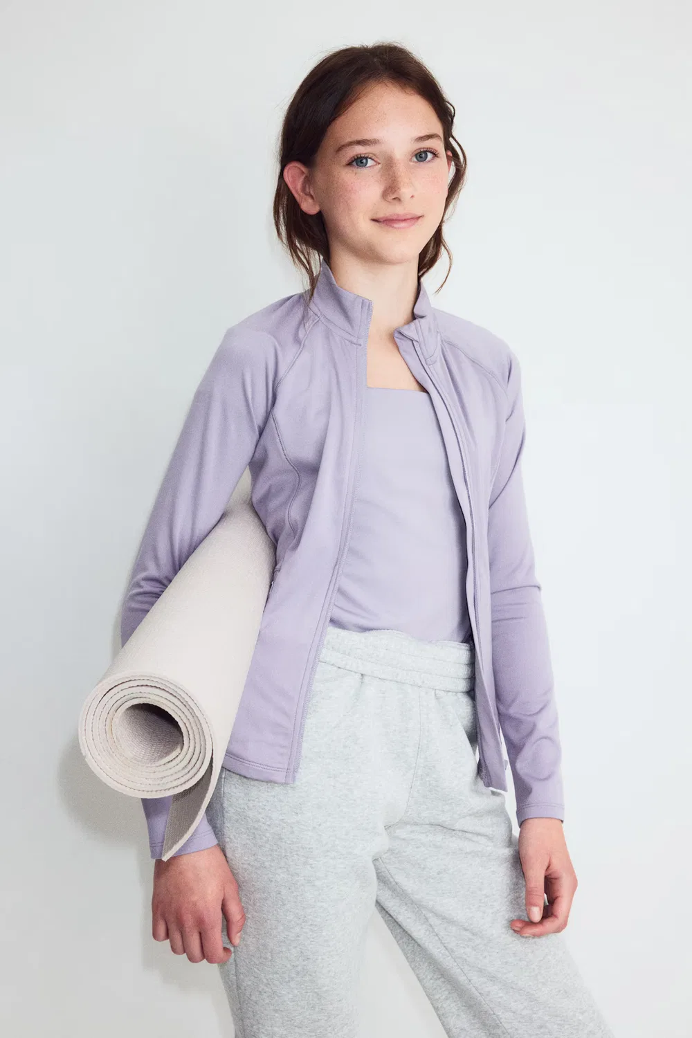 Спортивная куртка с технологией Drymove H&M, Mattes Flieder — фото 2