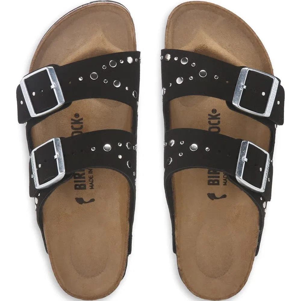 Детские сандалии Arizona с анатомической стелькой Birkenstock, Black — фото 4