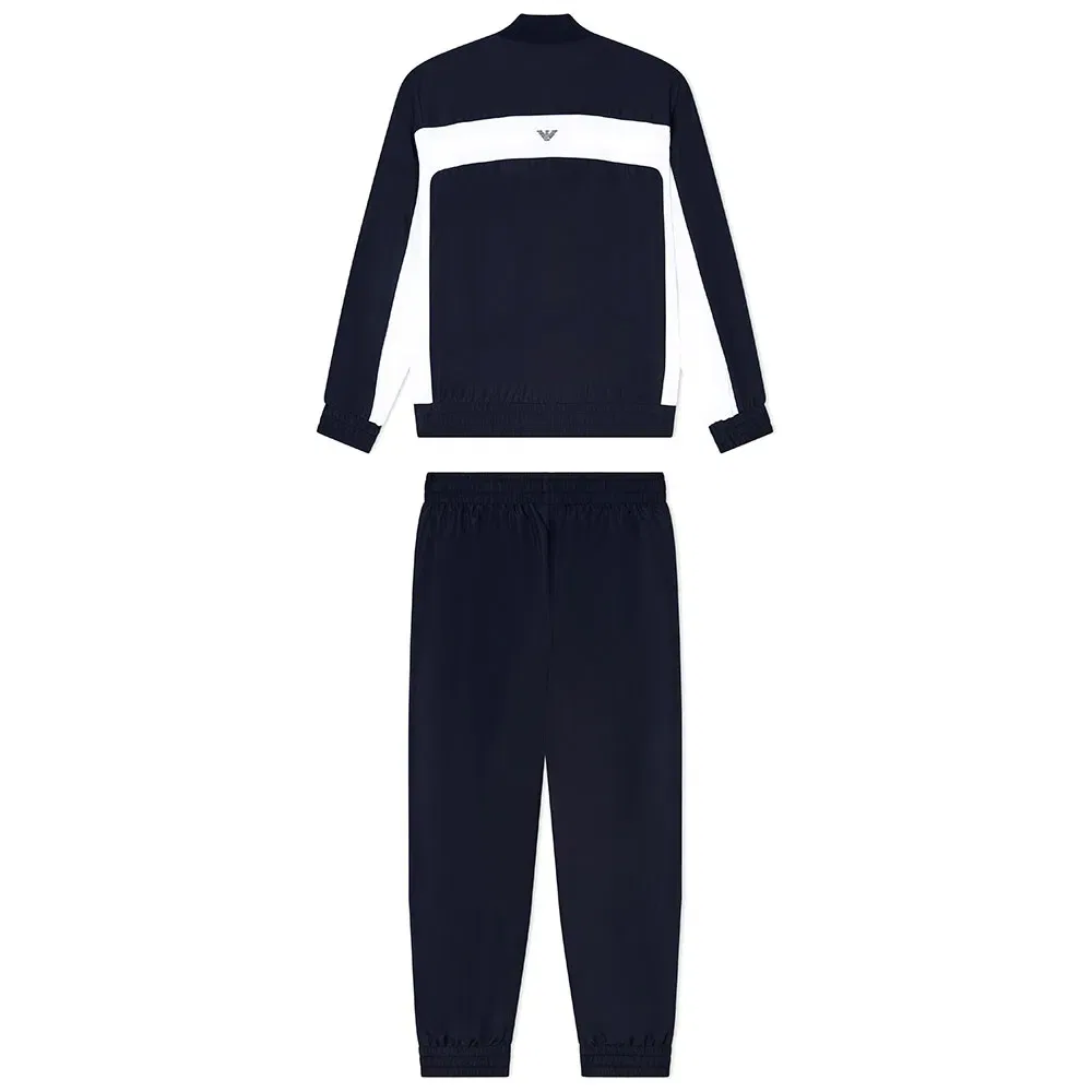 Детский спортивный костюм с полной застежкой-молнией EA7 EMPORIO ARMANI, Blue — фото 2