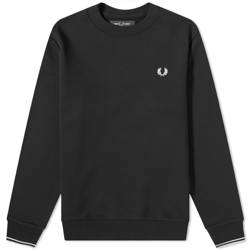 

Толстовка Fred Perry Crew Sweat, Серый, Толстовка Fred Perry Crew Sweat