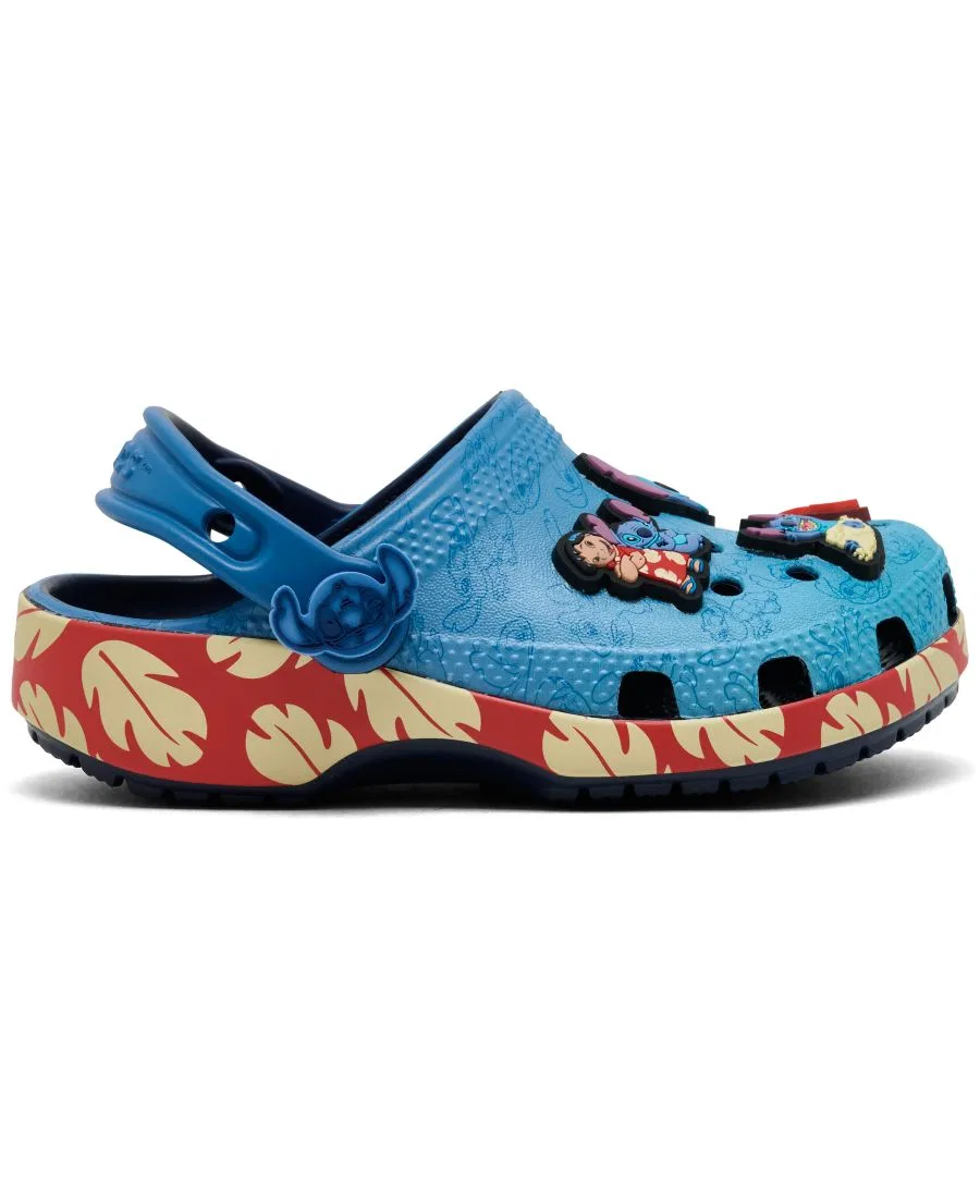 Клогс-сандалии с принтом Lilo & Stitch Crocs, Multicolor — фото 2