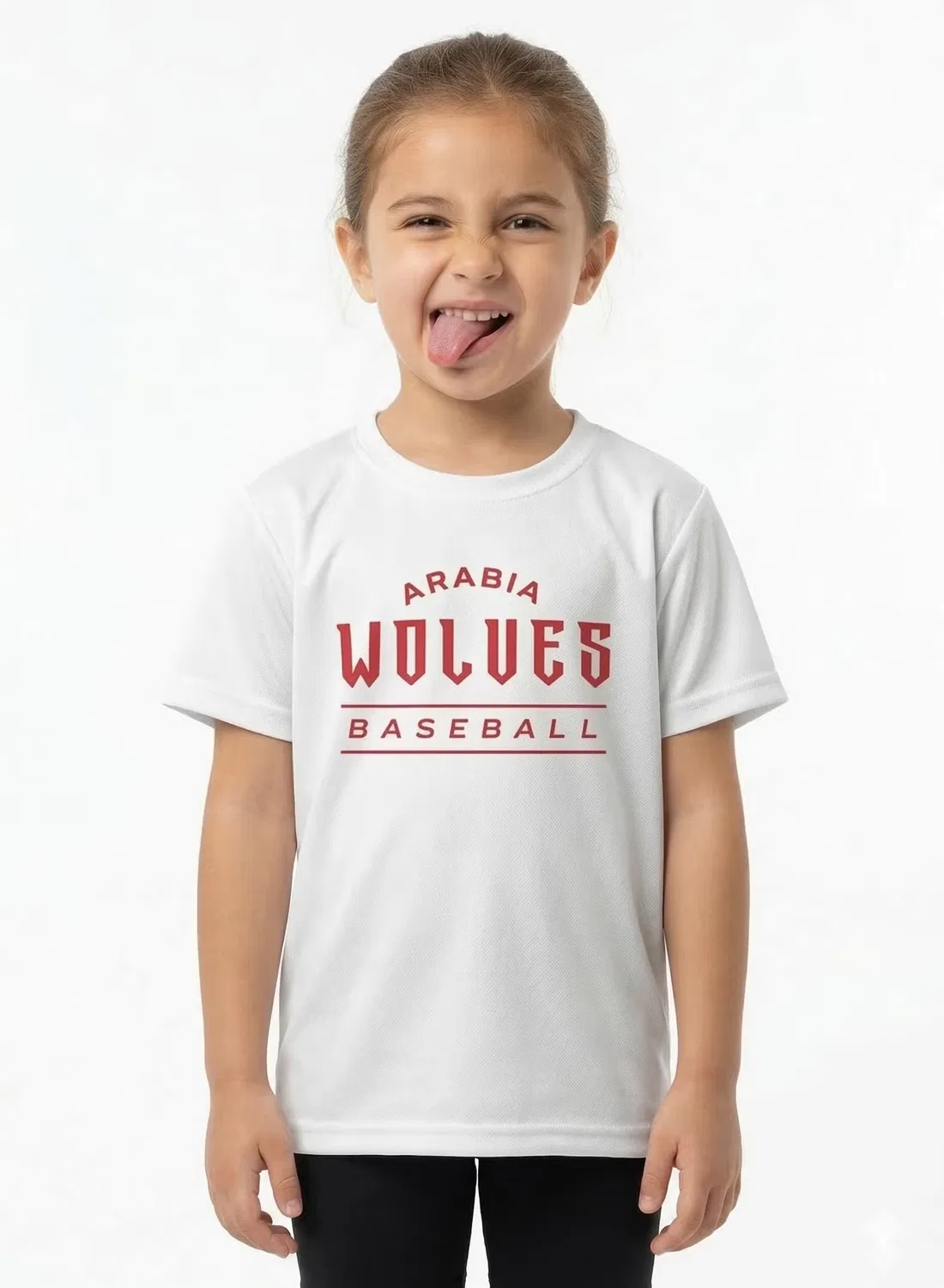 Футболка легкая с принтом Arabia Wolves Baseball United, белый — фото 3