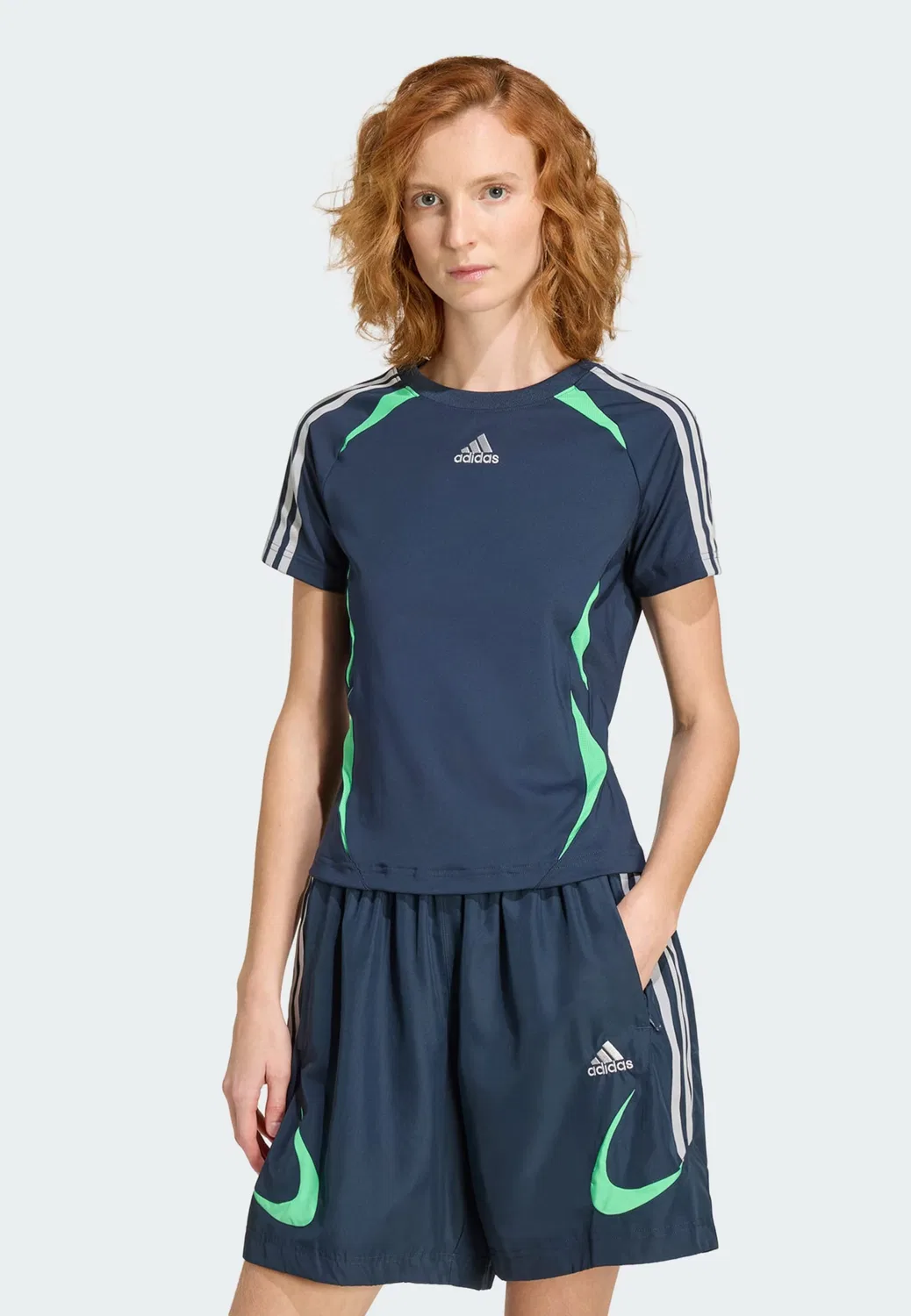Темно-синяя рубашка Adidas Originals Teamgeist — фото 2