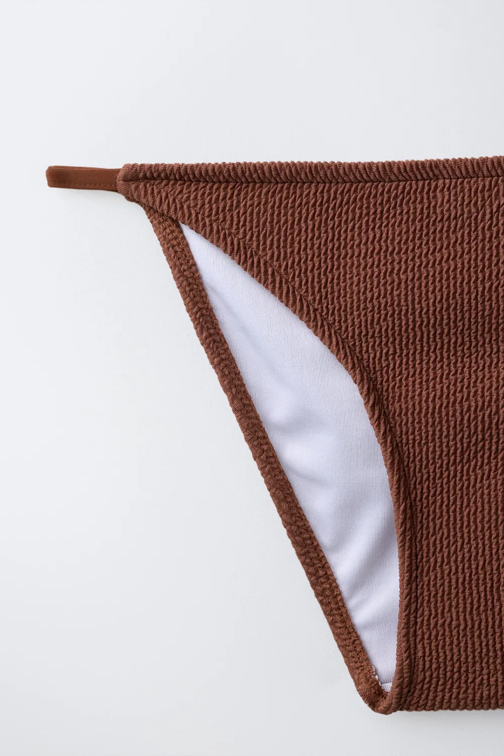Возраст 6-14 лет / Бикини с треугольными ребрами ZARA, Brown — фото 4