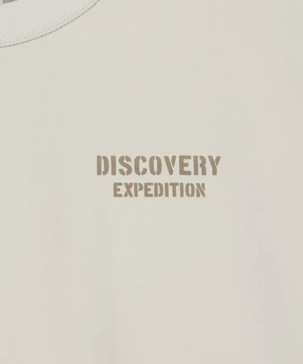 Футболка детская с принтом, Discovery Kids, слоновая кость — фото 4