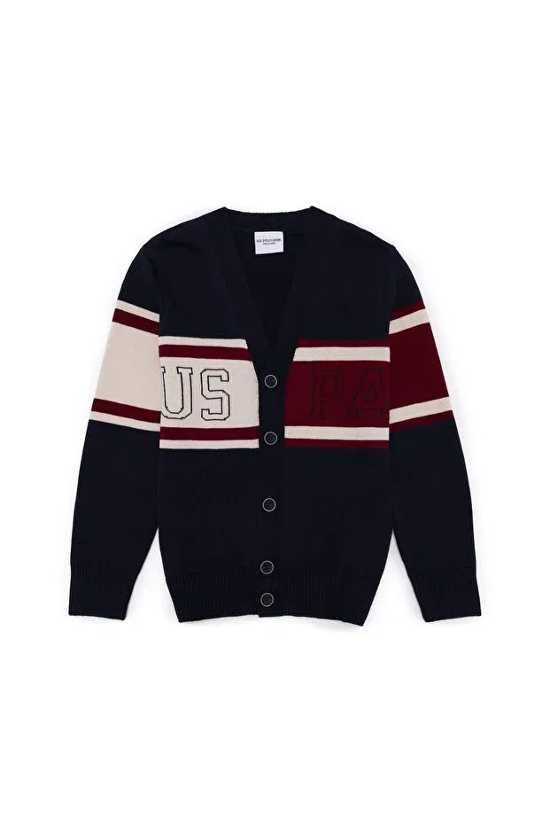 Детский кардиган для мальчиков с длинным рукавом U.S. Polo Assn., Vr033