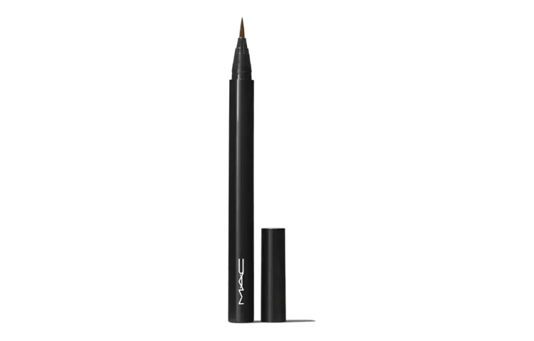 Женский карандаш для глаз с кисточкой BRUSHBROWN Brown, MAC, Brown