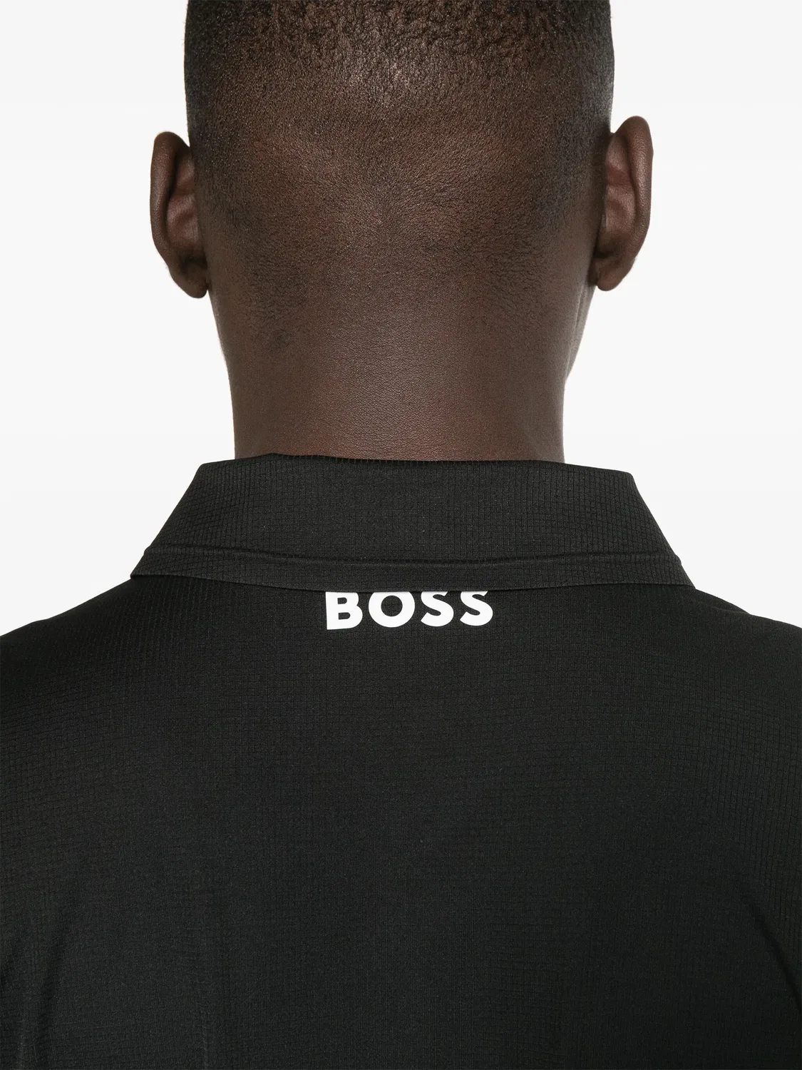 Поло BOSS PaddyTech Pro, черный — фото 3
