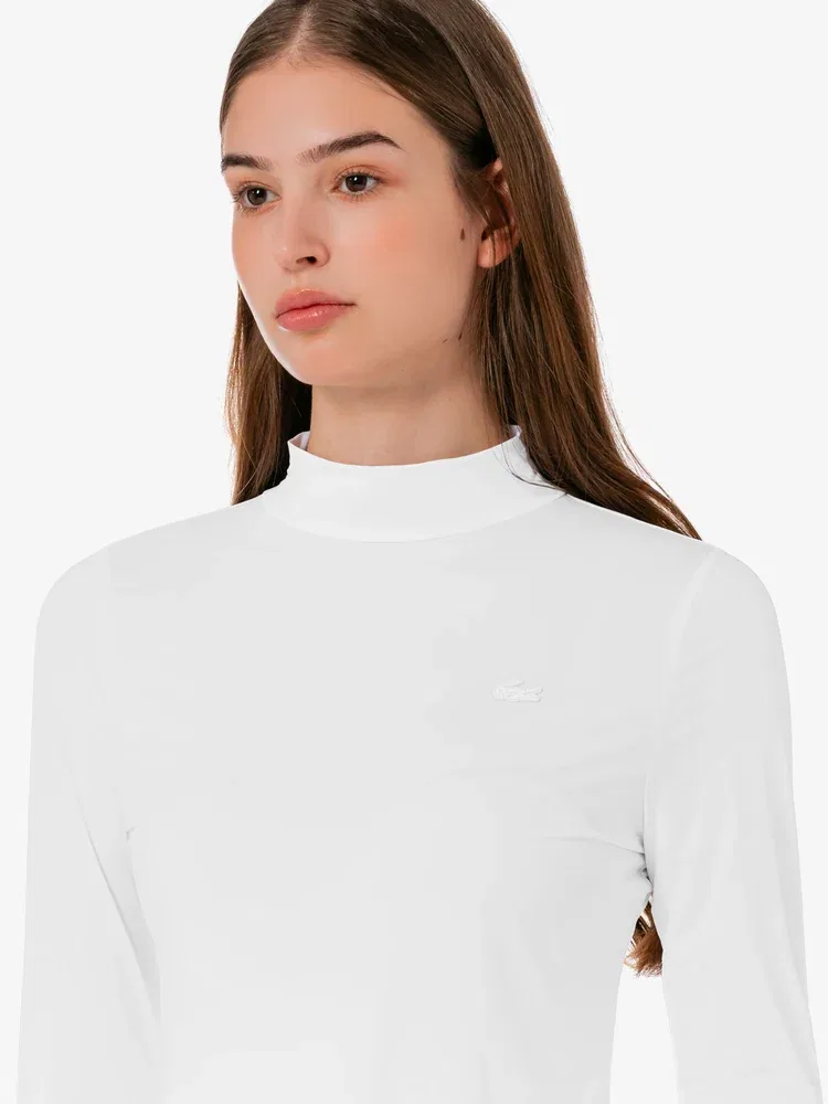 Футболка LACOSTE Base Layer с длинным рукавом, White — фото 2