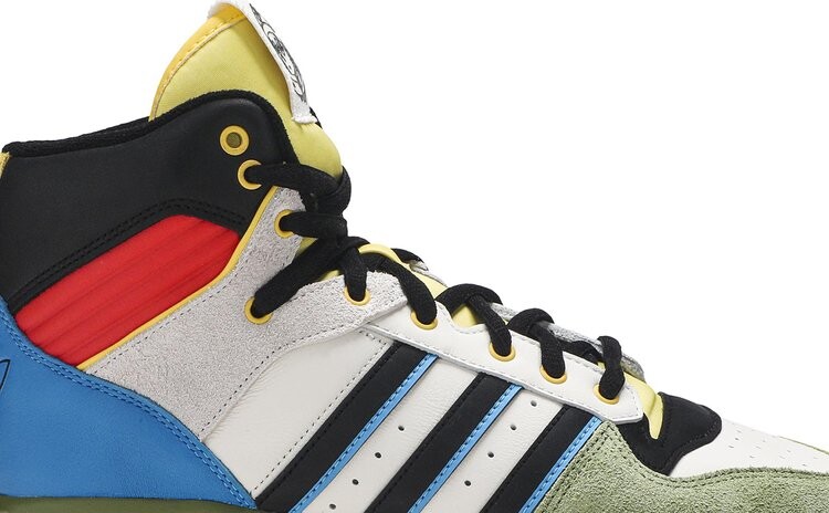 Кроссовки Adidas Hebru Brantley x BBC x Rivalry Hi 'Fly Boy', многоцветный — фото 3