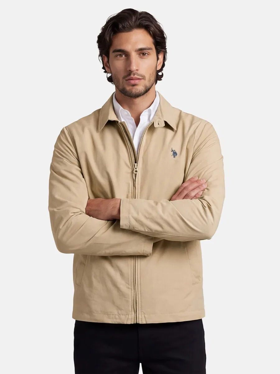 Куртка межсезонья U.S. POLO ASSN., светло-коричневый — фото 2