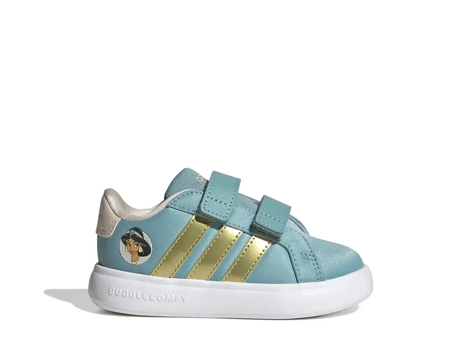 Кроссовки Disney Jasmine Grand Court 3.0, adidas, бирюзовый — фото 2