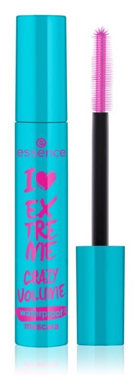 Водостойкая тушь для объема Essence I LOVE EXTREME CRAZY VOLUME, оттенок Black 12 мл — фото 2