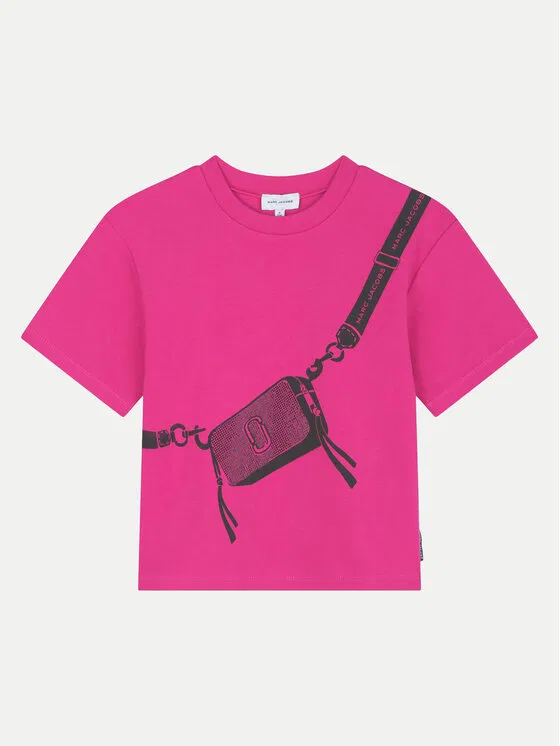 Футболка regular fit Marc Jacobs, розовый