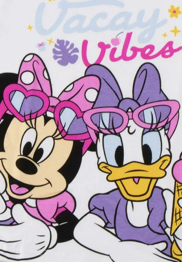 Футболка Minnie maus madchen - футболка с принтом Fabelkids, белый — фото 3