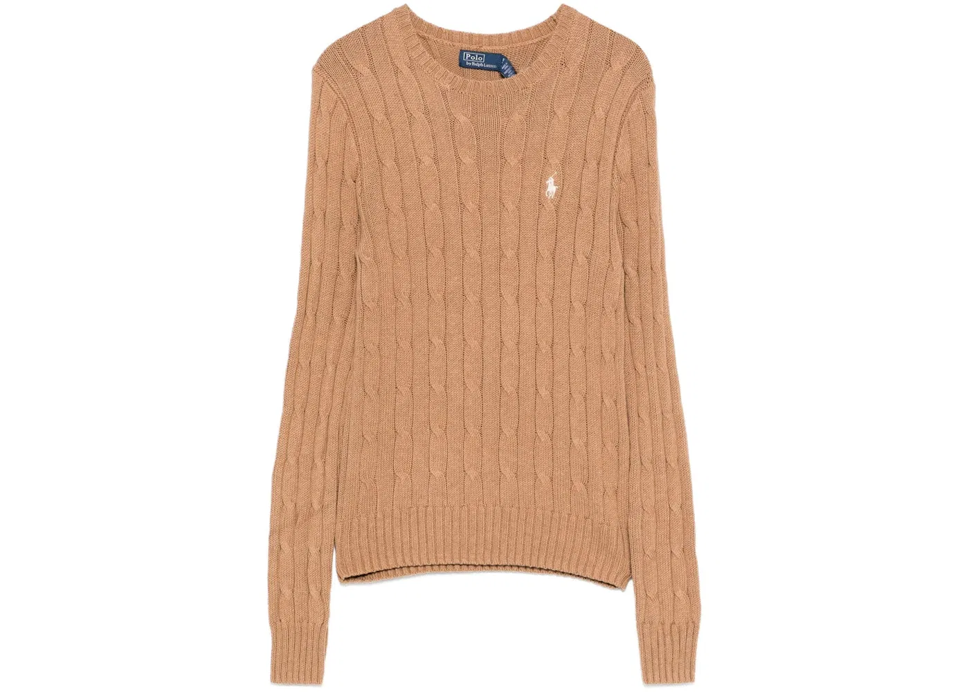 Женский пуловер с длинным рукавом Pullover Polo Ralph Lauren, Collection Camel Melange