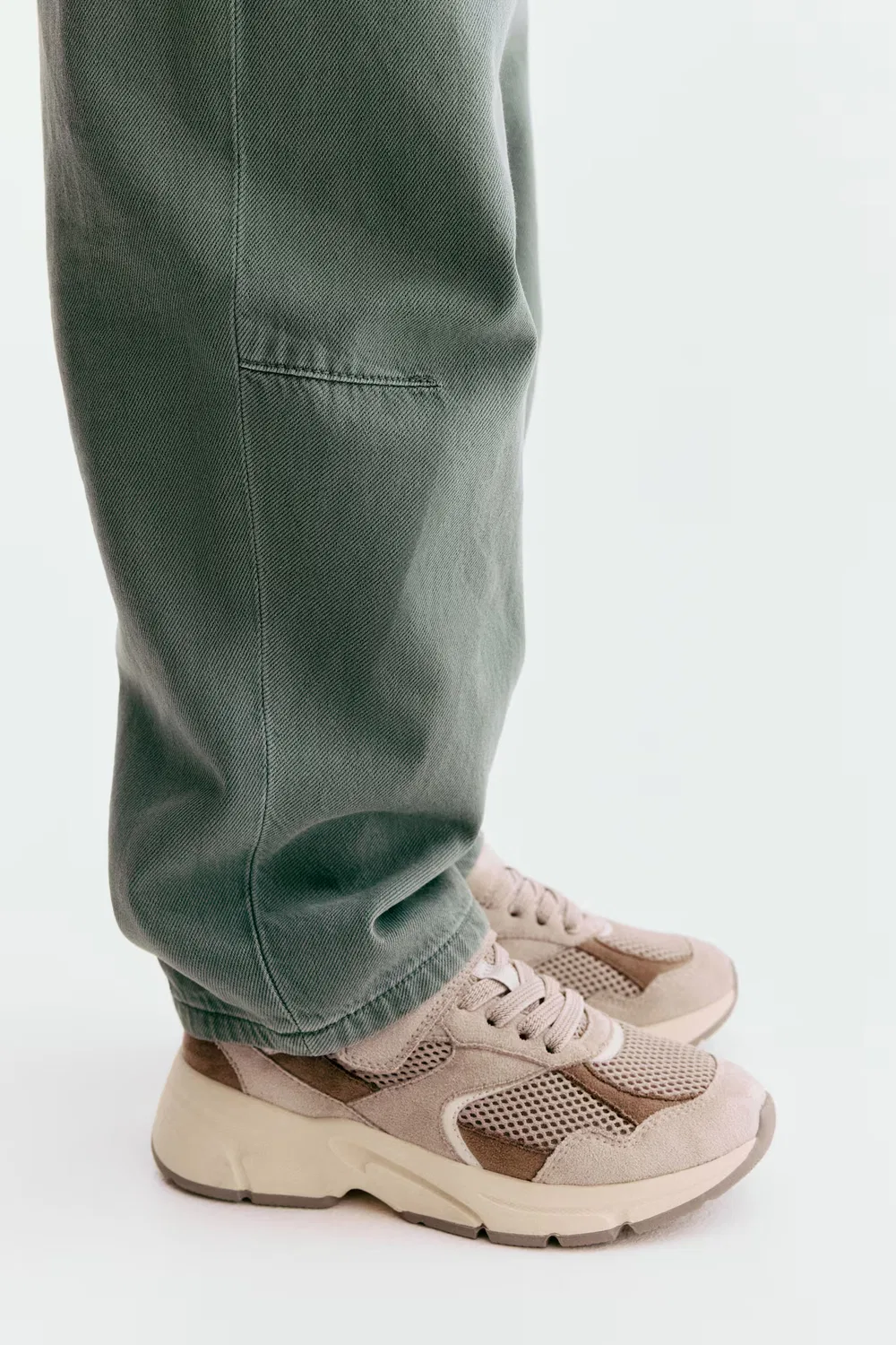 Кроссовки H&M, Beige/Colourblocking — фото 2