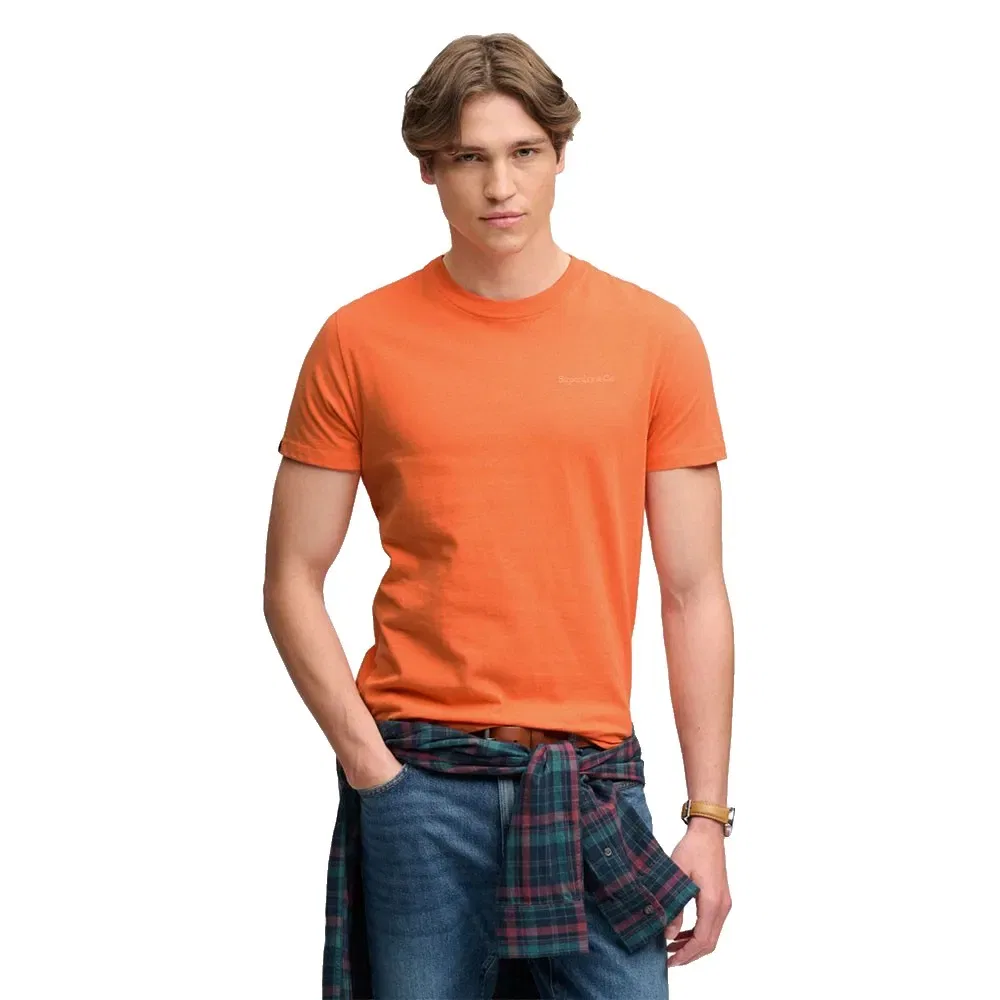 Мужская футболка с коротким рукавом Essential Company Logo Superdry, Orange