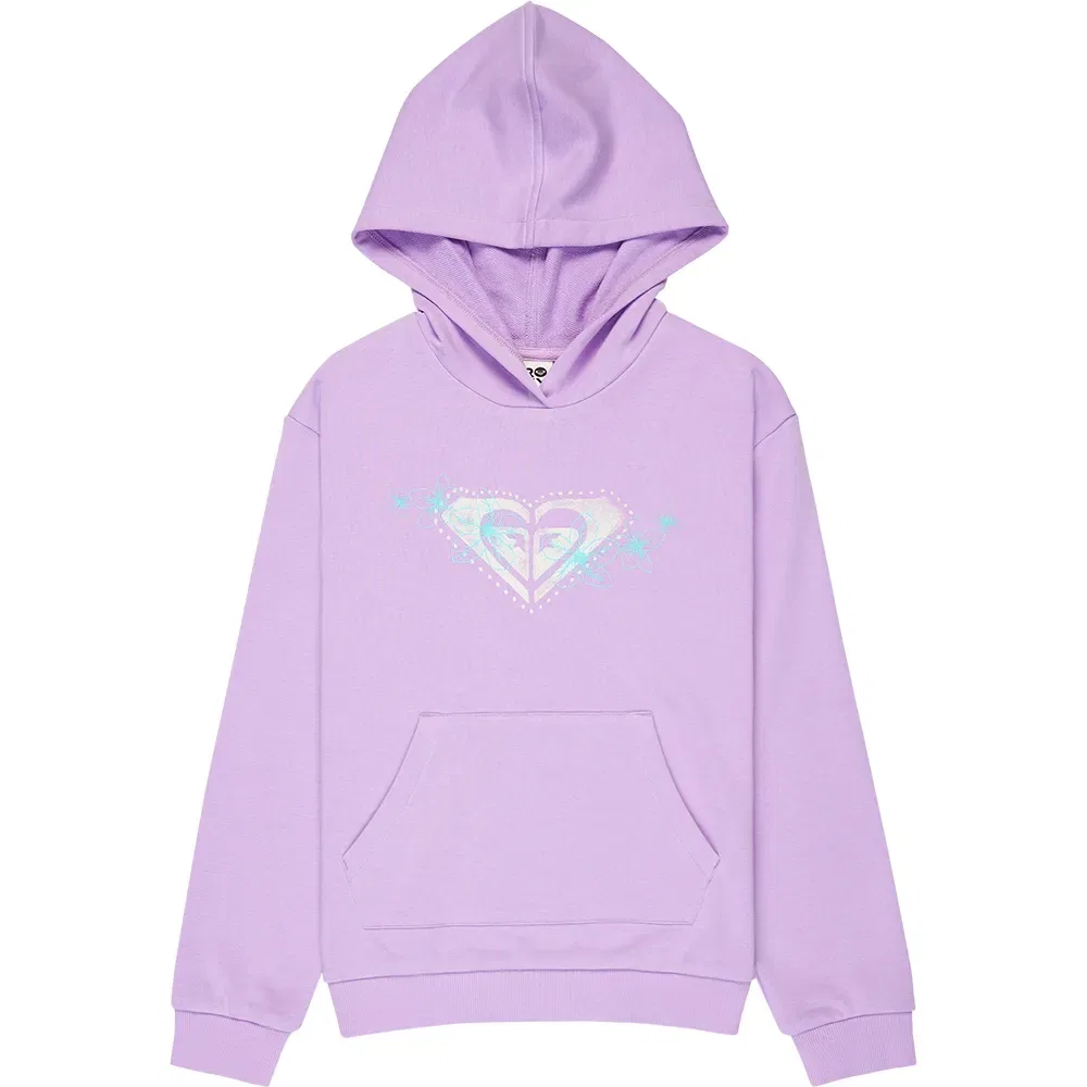 Худи Roxy Surf Feeling Terry, фиолетовый
