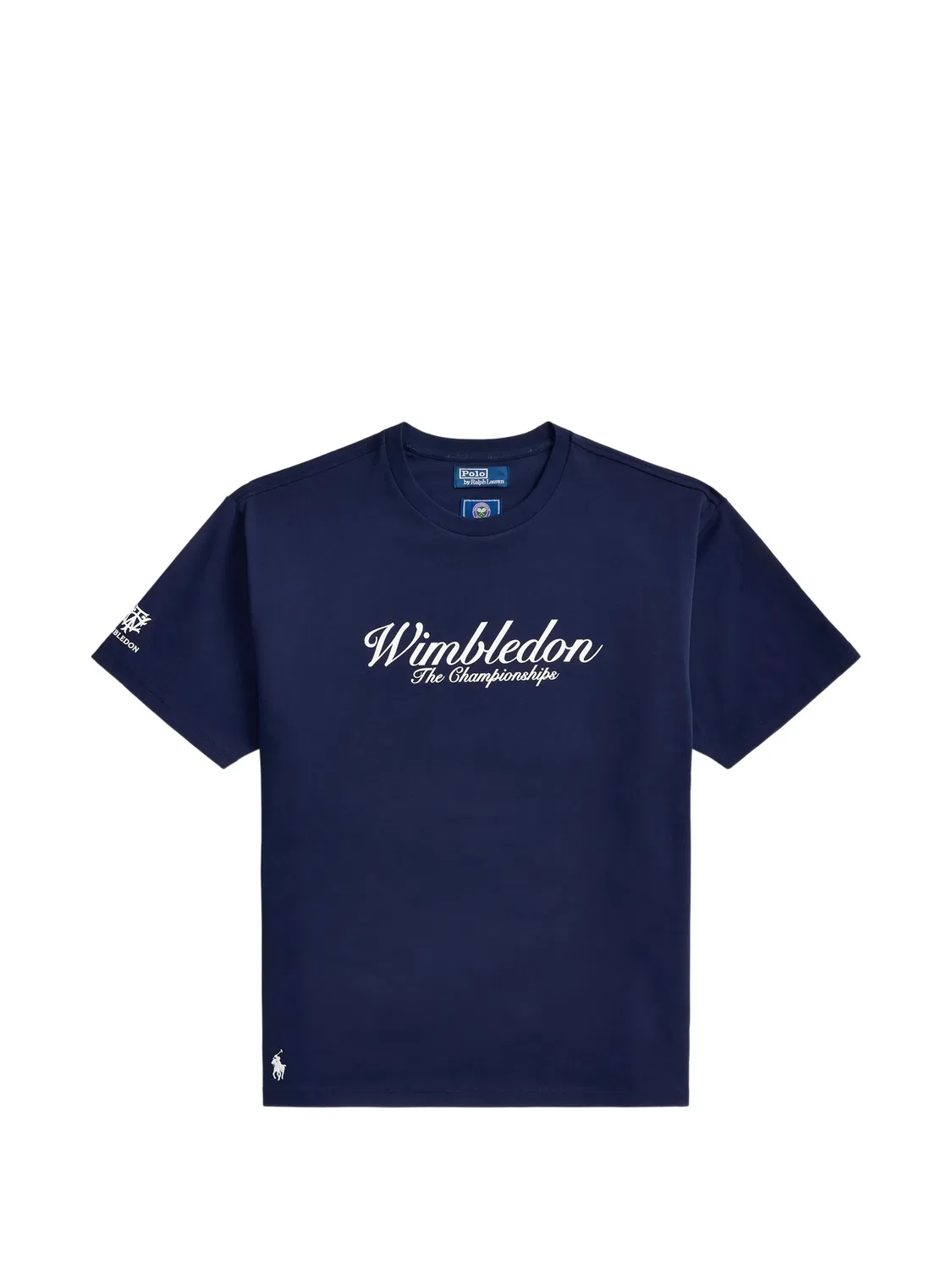 Футболка Wimbeldon синяя Polo Ralph Lauren, синий