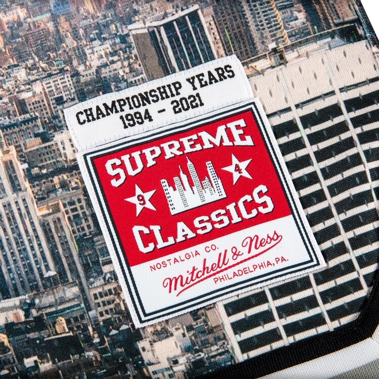 Шорты Supreme x Mitchel And Ness Basketball Short 'Skyline', разноцветный — фото 4