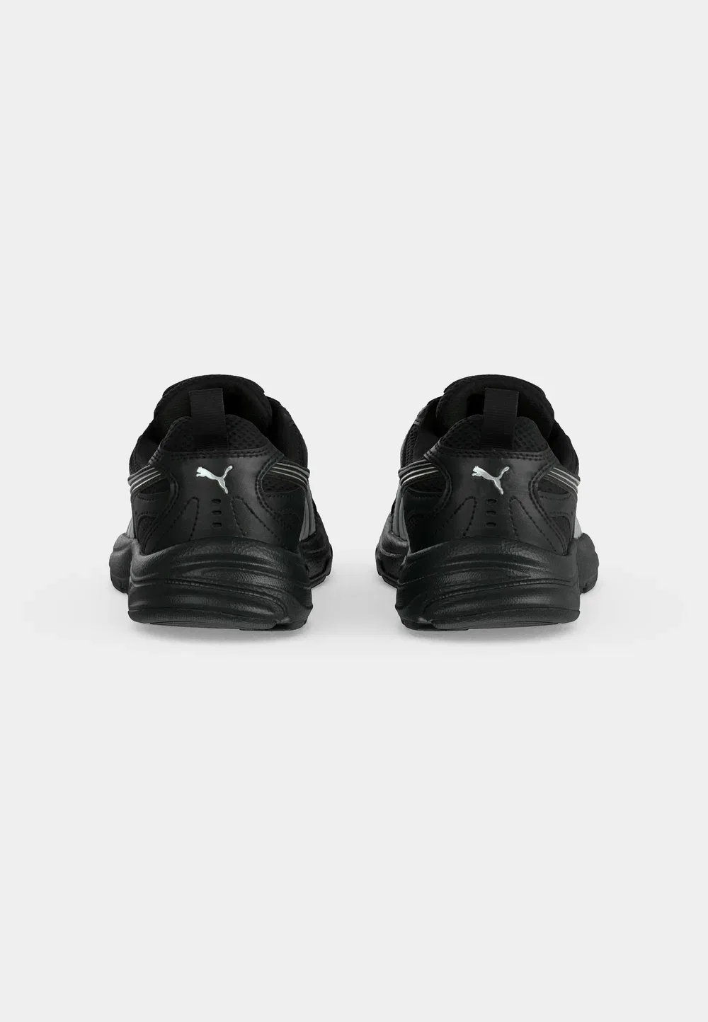 Milenio tech jr унисекс - кроссовки Puma, Black/Silver-Coloured — фото 4