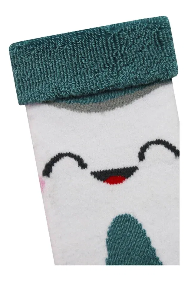 Детские носки для мальчиков с принтом Babette Socks Semoor, Blue-Turquoise-Grey — фото 4