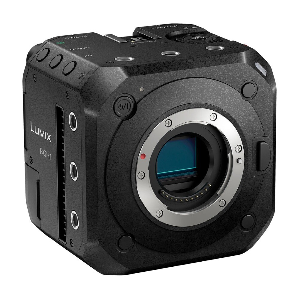 

Видеокамера Panasonic Lumix BGH1 Box Cinema, крепление MFT, без объектива, черный