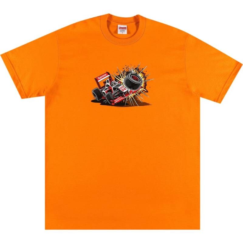 

Футболка Supreme Crash, оранжевый