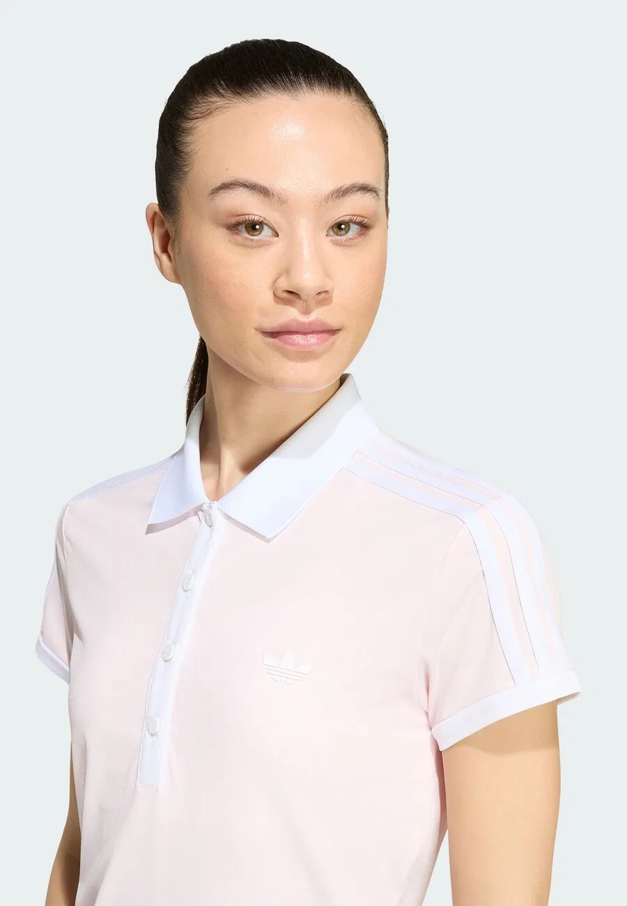 Футболка ADIDAS PERFORMANCE Performance Shirt 'Classics' пастельно-розового цвета — фото 4