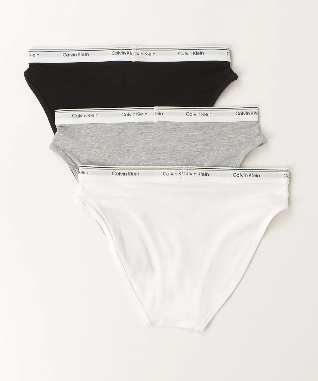 Женские трусы-бикини с высокой посадкой, комплект из 3 штук Calvin Klein, Multi — фото 2