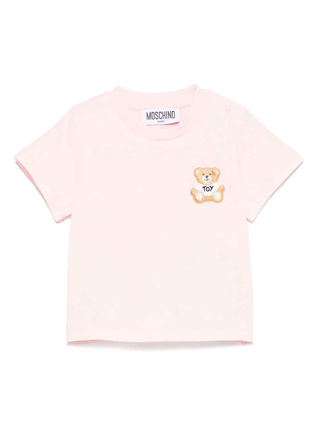 Футболка Розового Цвета Moschino, розовый