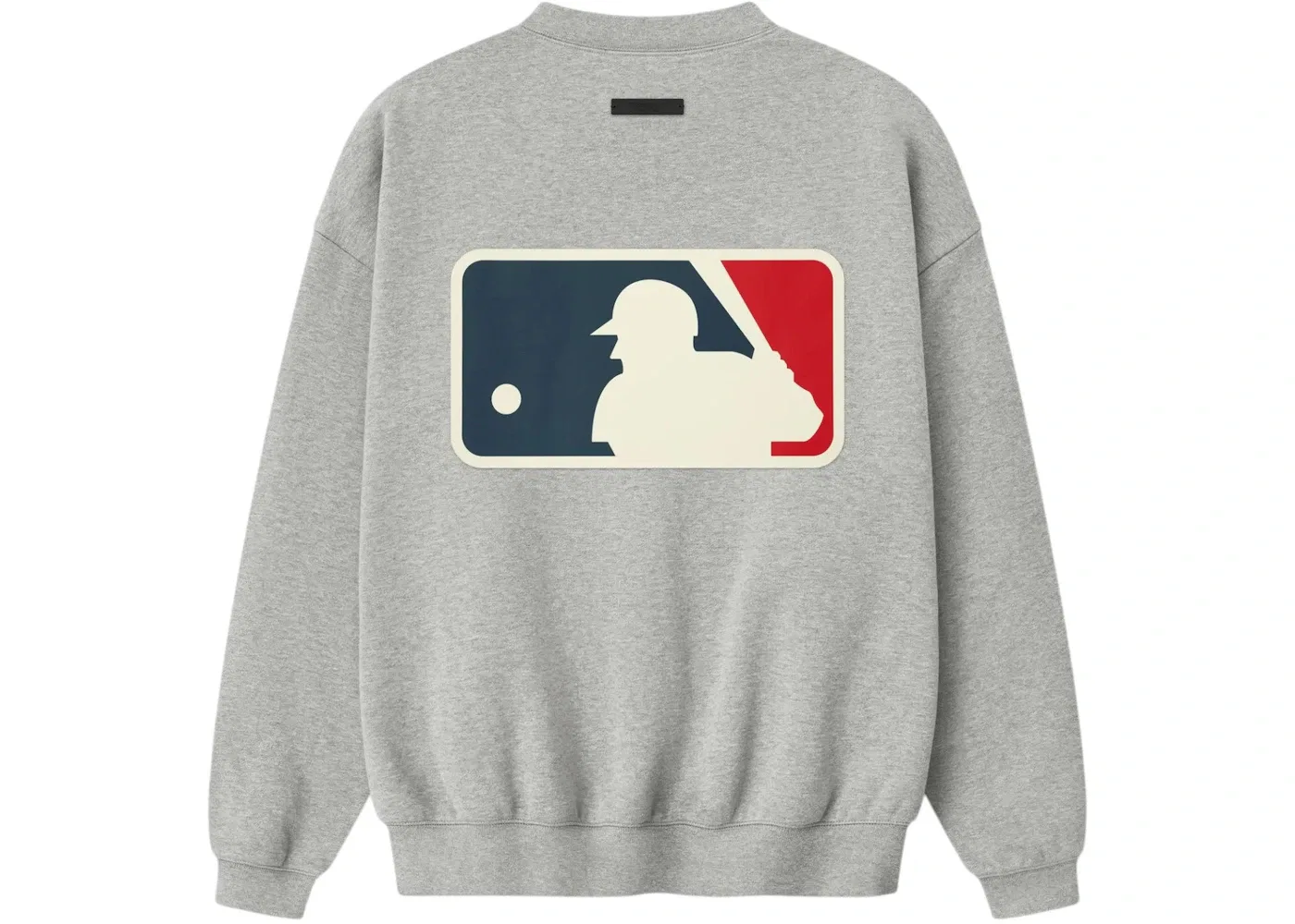 Мужской свитшот с длинным рукавом Fear of God Essentials Crewneck, Concrete Heather — фото 2