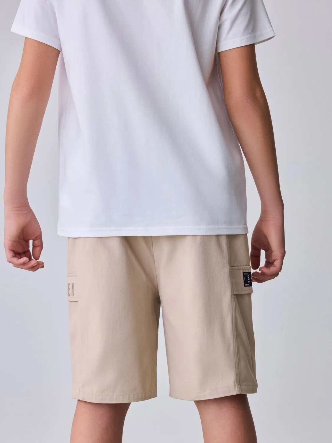 Шорты Baker by Ted Baker Regular Pants in Stone — фото 4