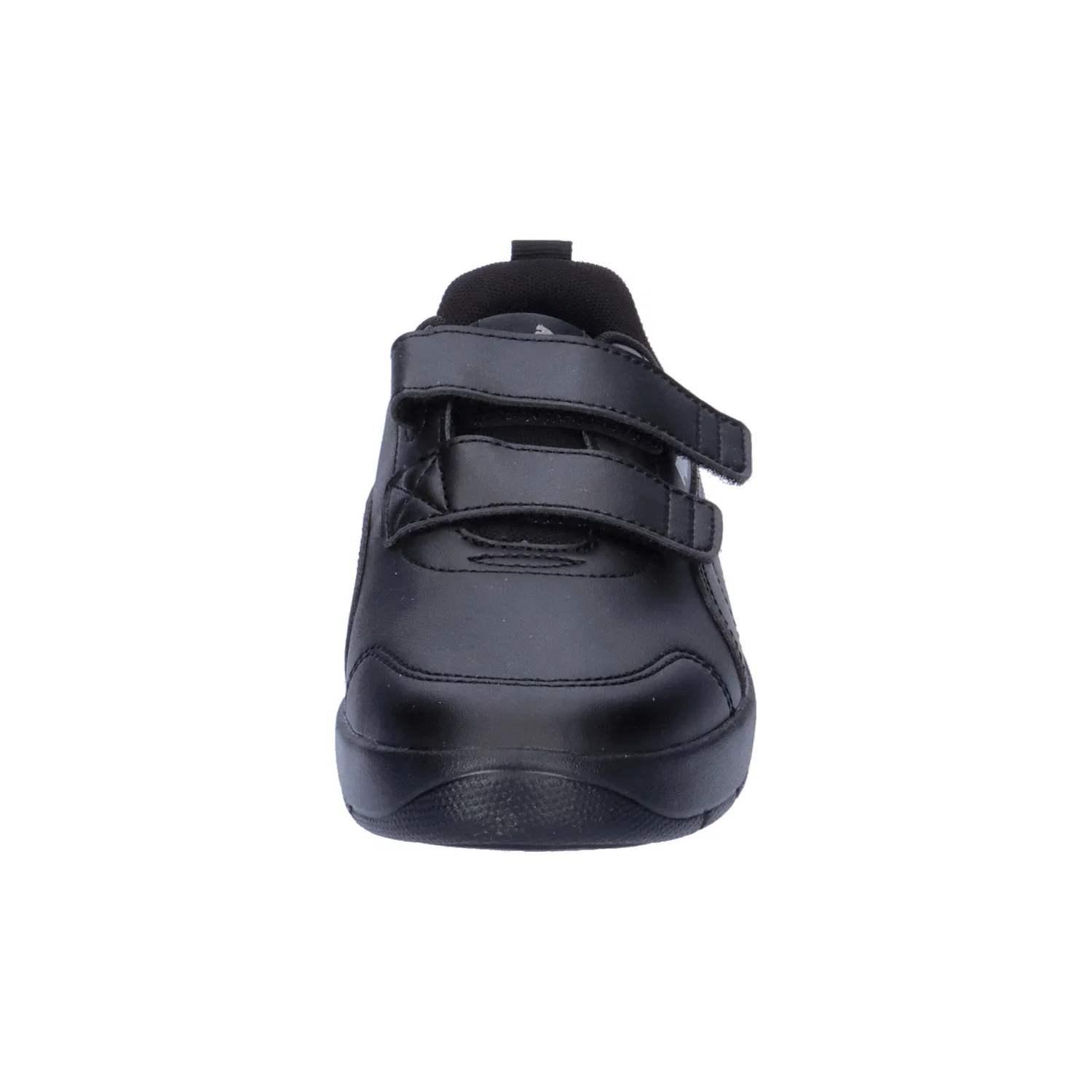 Детские кроссовки с повышенной гибкостью Courtflex V3 Puma, Schwarz — фото 3