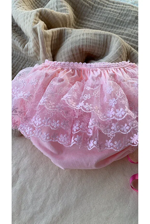 Детские трусы для девочек хлопковые Honeybeeatelier, Pink